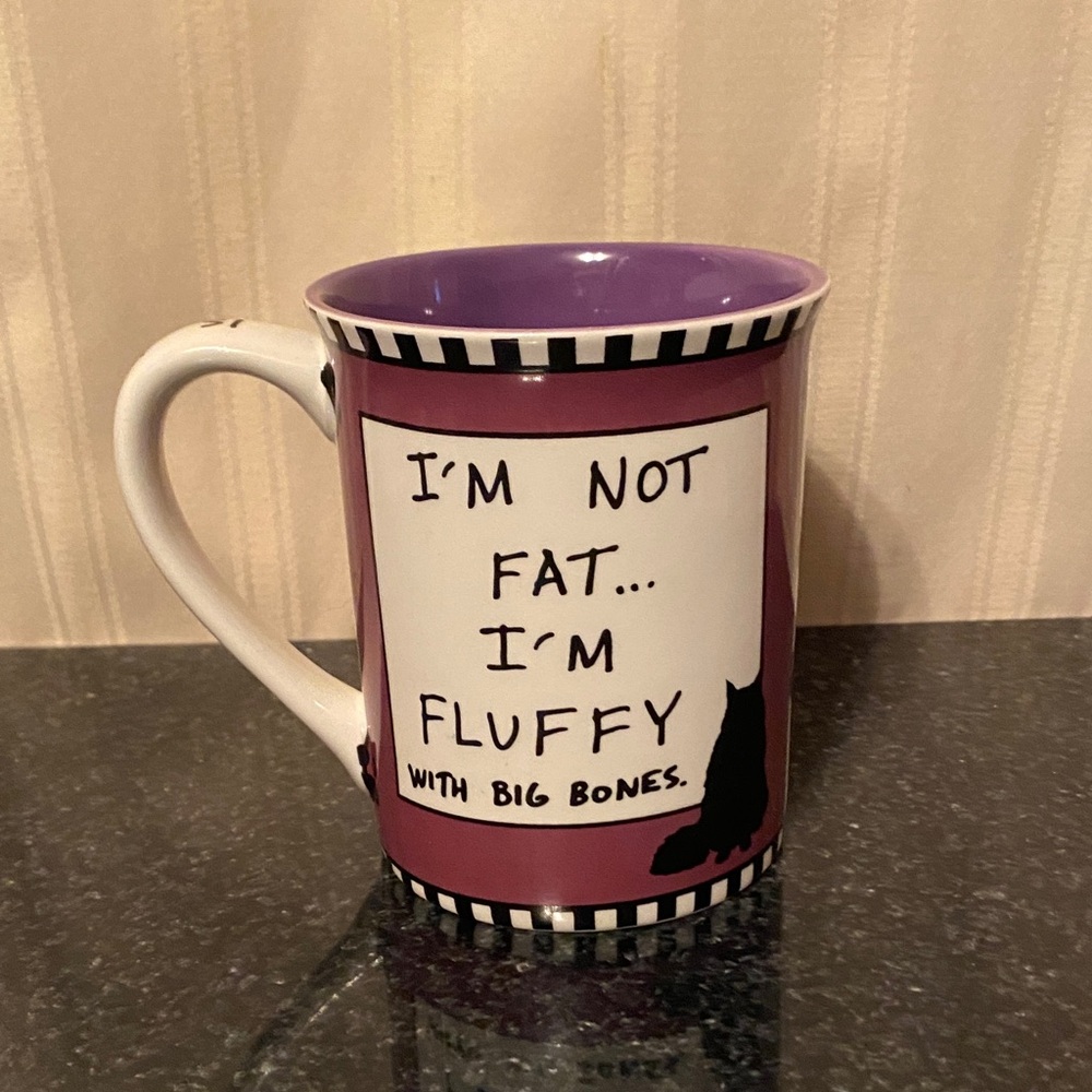 New! Purple Cat Mug